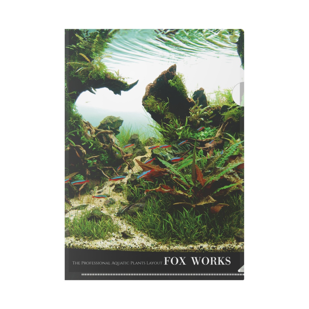 クリアファイル　水中のオアシス