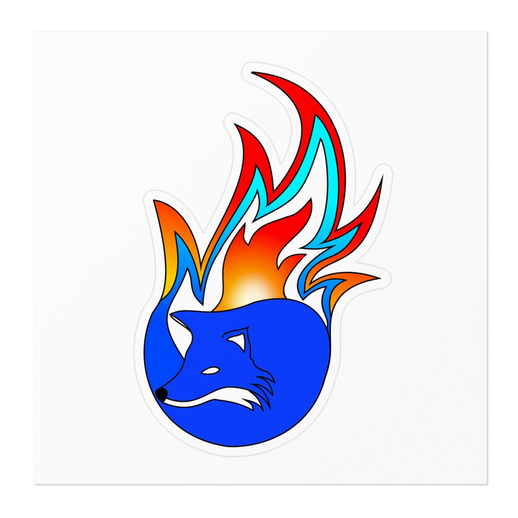 BURNING FOX SOUL Type2020 ステッカー