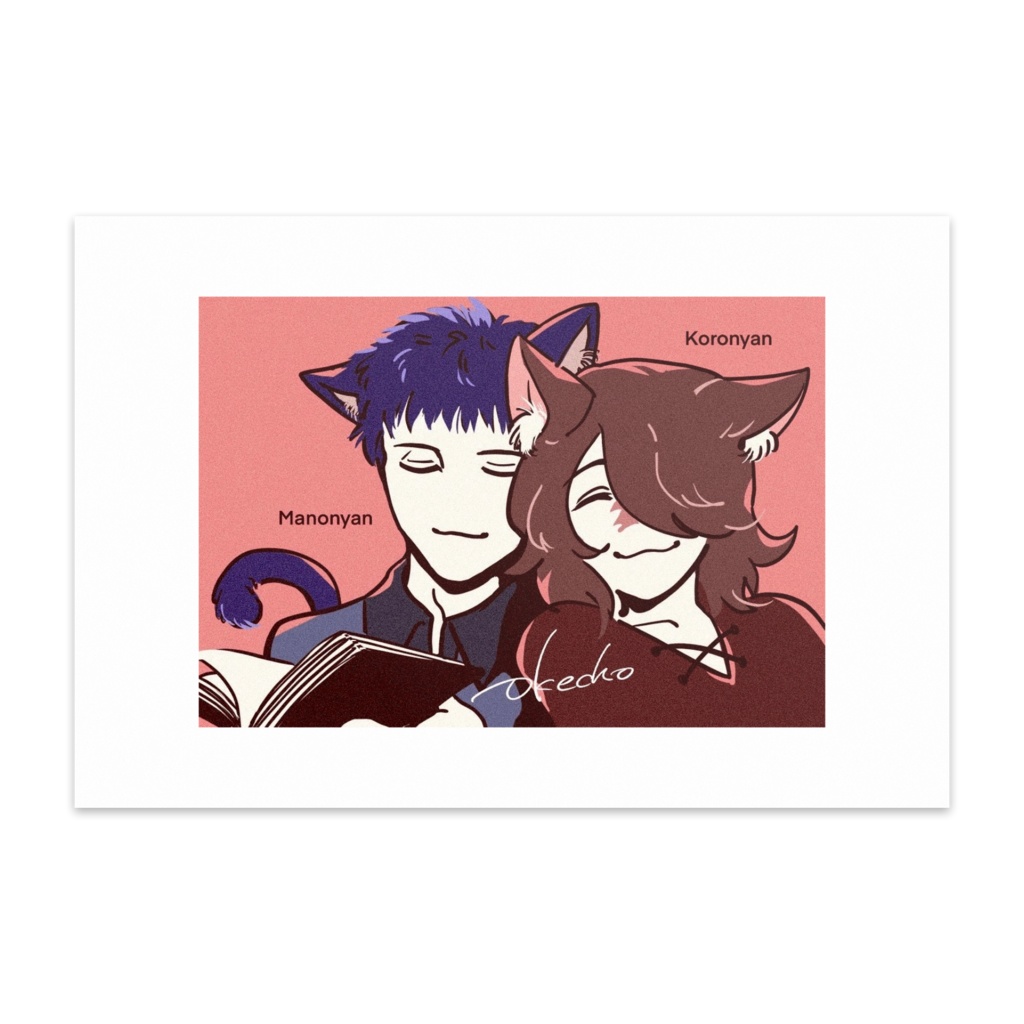 まのころにゃんこポストカード(10枚入)