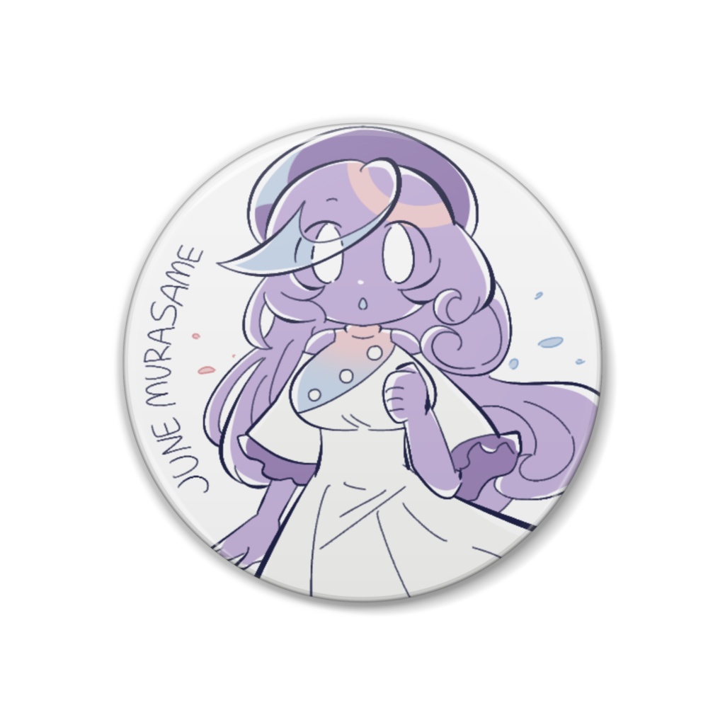 缶バッジ(ジューン・ムラサメ)