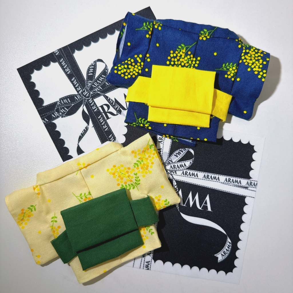 カフェエプロン&着物セット