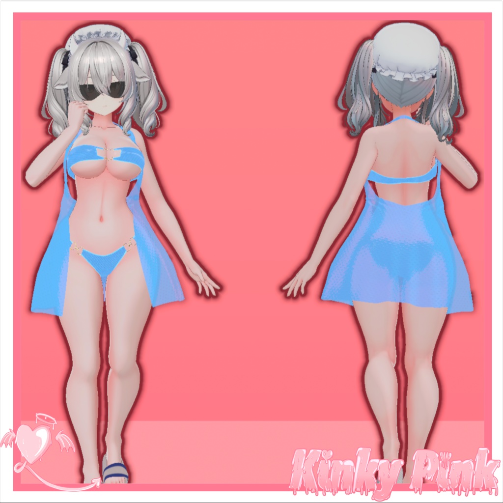 ✨ Summer Swimsuit –PoolDay– Kynky Pink Edition ✨