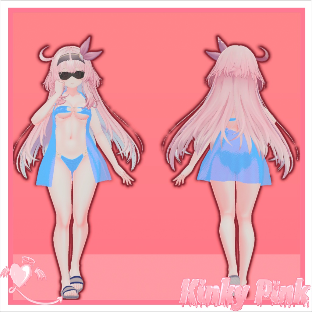 ✨ Summer Swimsuit –PoolDay– Kynky Pink Edition ✨