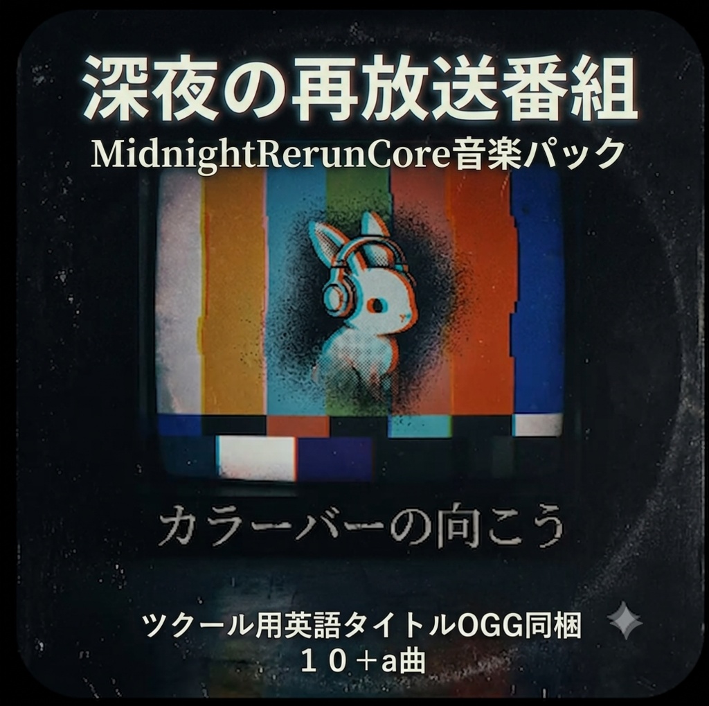深夜の再放送番組音楽パック