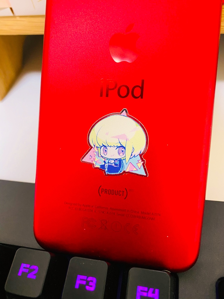 【プロメア】リオ 銀箔シール