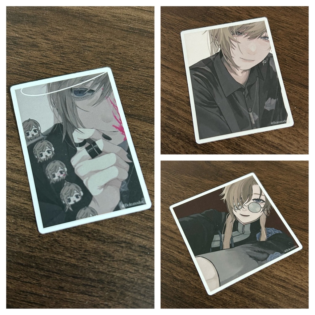 【非公式】〈セット〉にじさんじ　叶　ダイカットシール3種セット