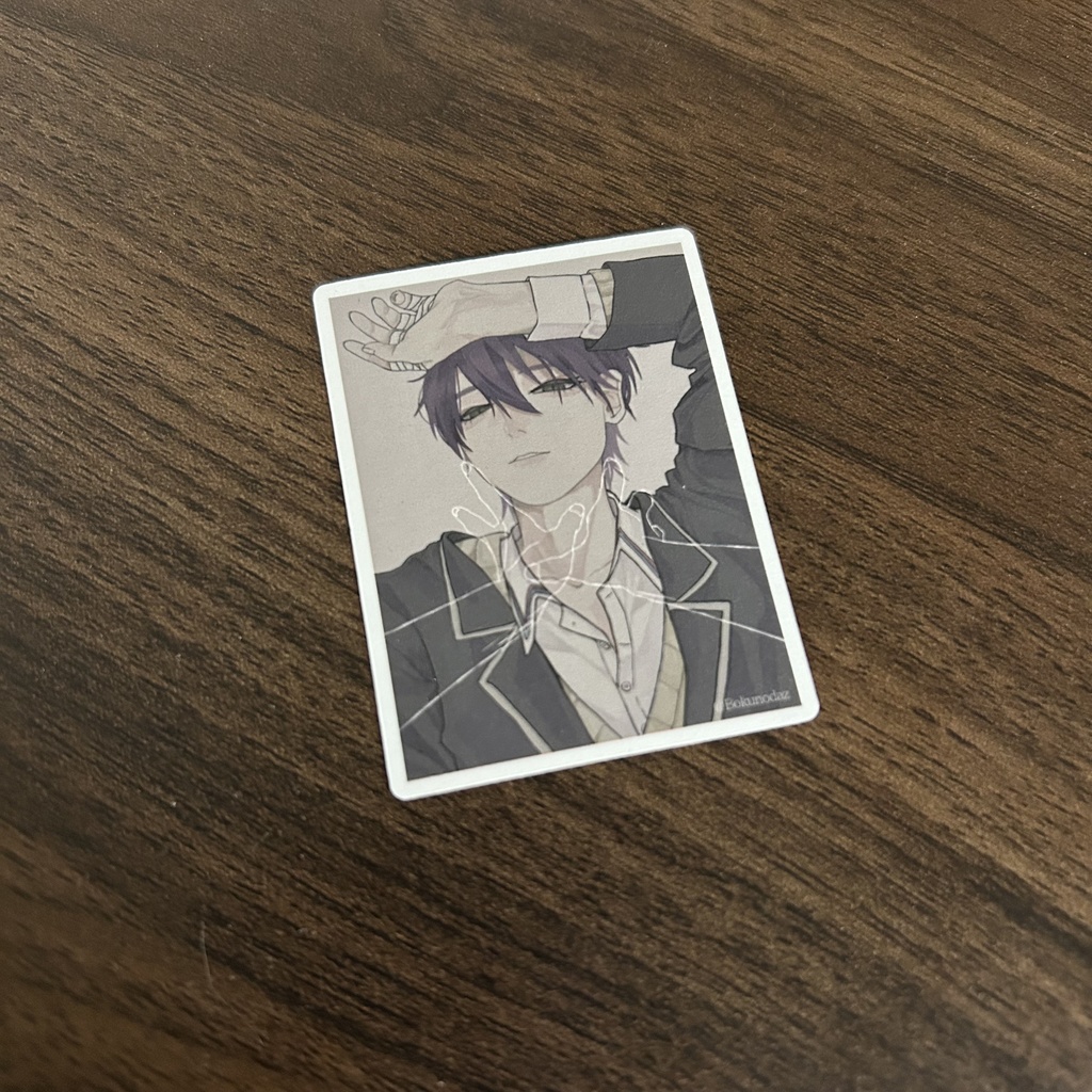 【非公式】にじさんじ　剣持刀也　ダイカットシール