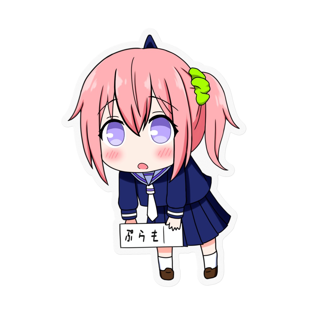 つるされひなたステッカー