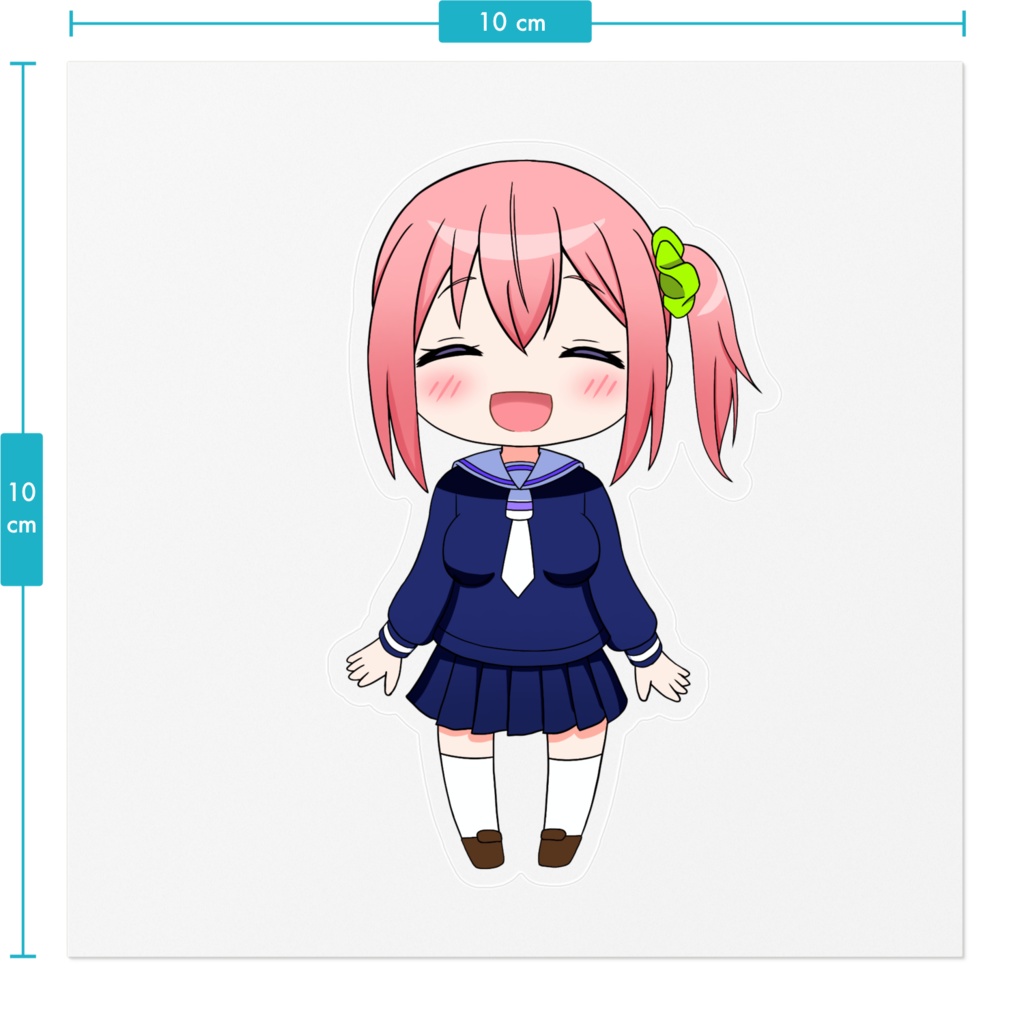 ひなたステッカー