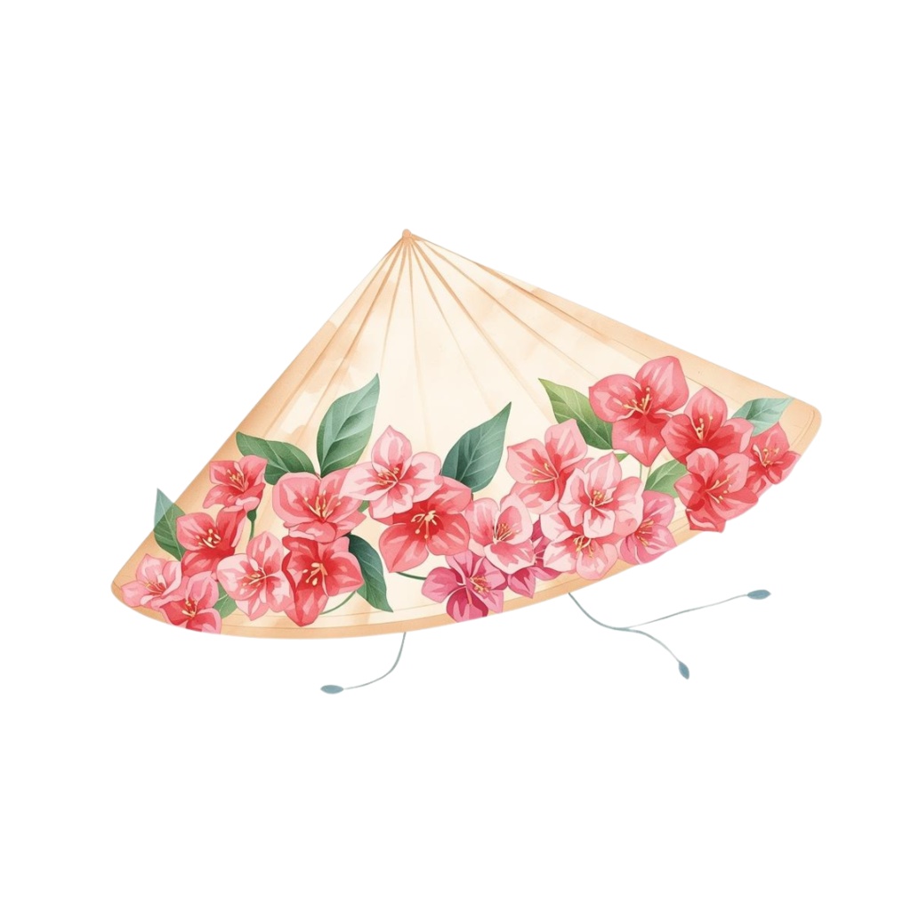 べトナム・ホイアン旅行 シリーズ クリップアート 全15種(PNG/背景透過)