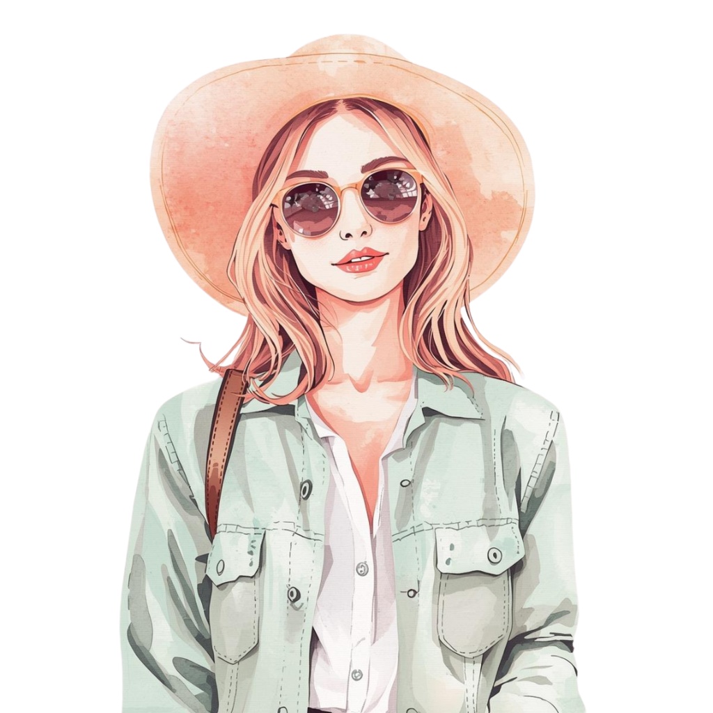 べトナム・ホイアン旅行 シリーズ クリップアート 全15種(PNG/背景透過)