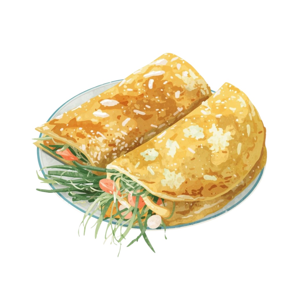 ベトナム・ホーチミン女子旅シリーズ クリップアート 全20種(PNG/背景透過)