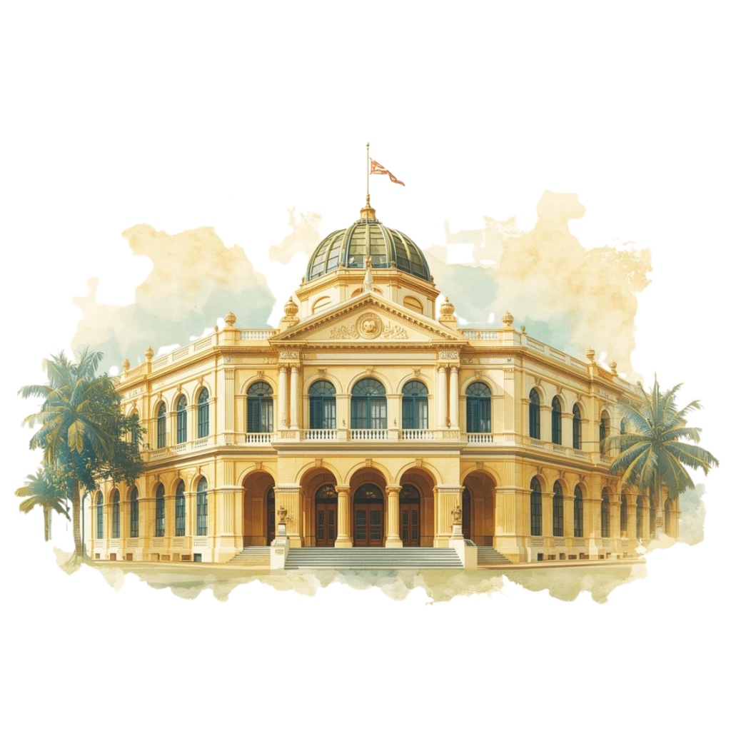 ベトナム・ホーチミン女子旅シリーズ クリップアート 全20種(PNG/背景透過)