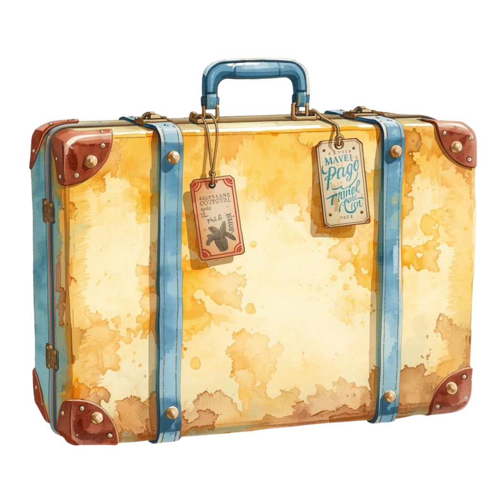 ベトナム・ホーチミン女子旅シリーズ クリップアート 全20種(PNG/背景透過)