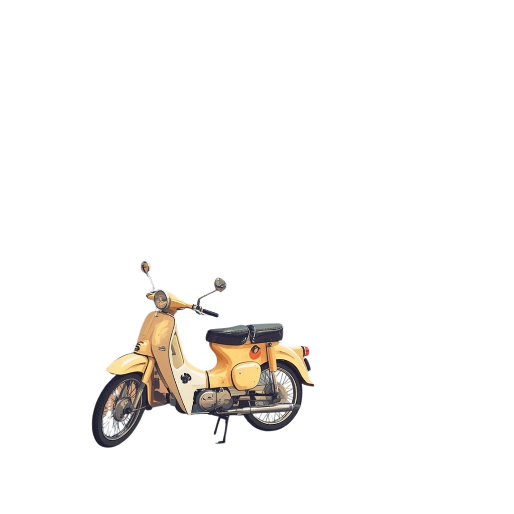 ベトナム・ホーチミン女子旅シリーズ クリップアート 全20種(PNG/背景透過)