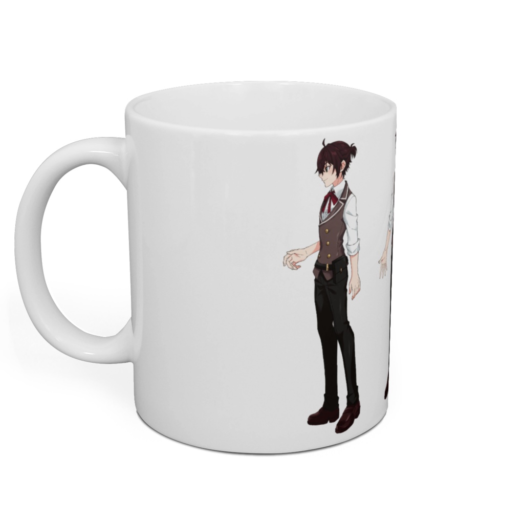 名嶋修也の三面図マグカップ