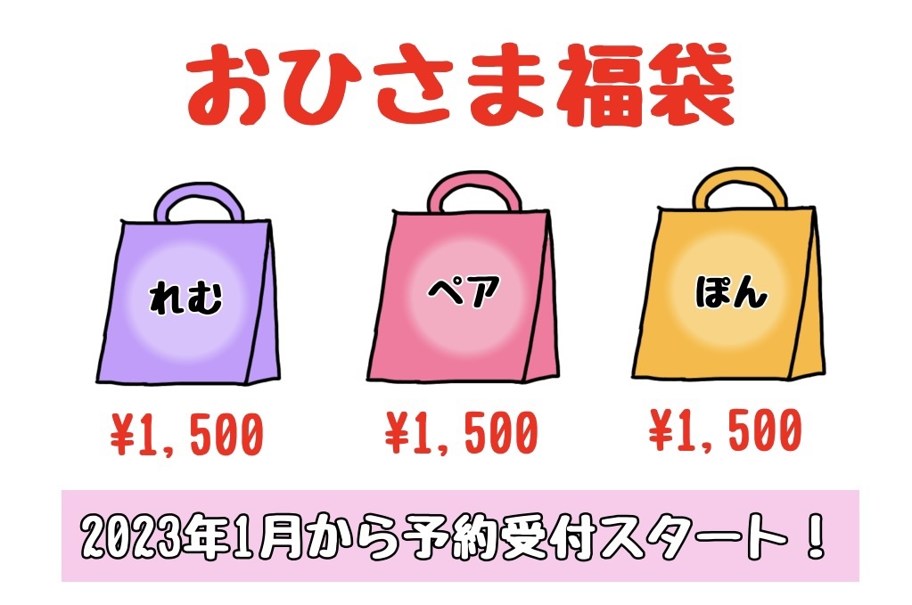 【謹賀】おひさま福袋2023【新年】