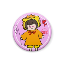 ひなちゃん原案缶バッヂ(25mm)