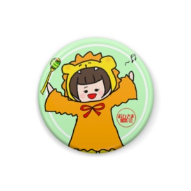 ひなちゃん原案缶バッヂ(25mm)