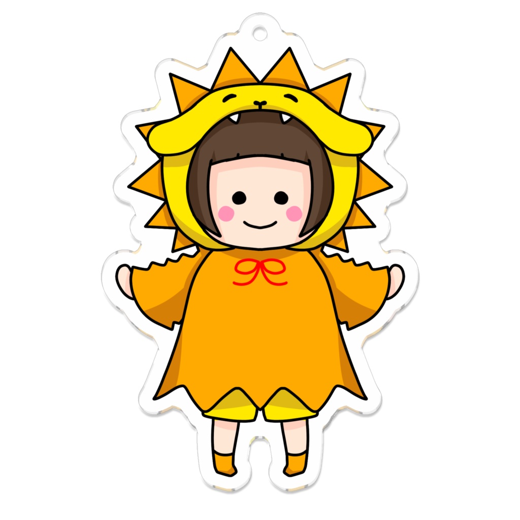 ひなちゃんのアクリルキーホルダー(ゆらゆらVer)