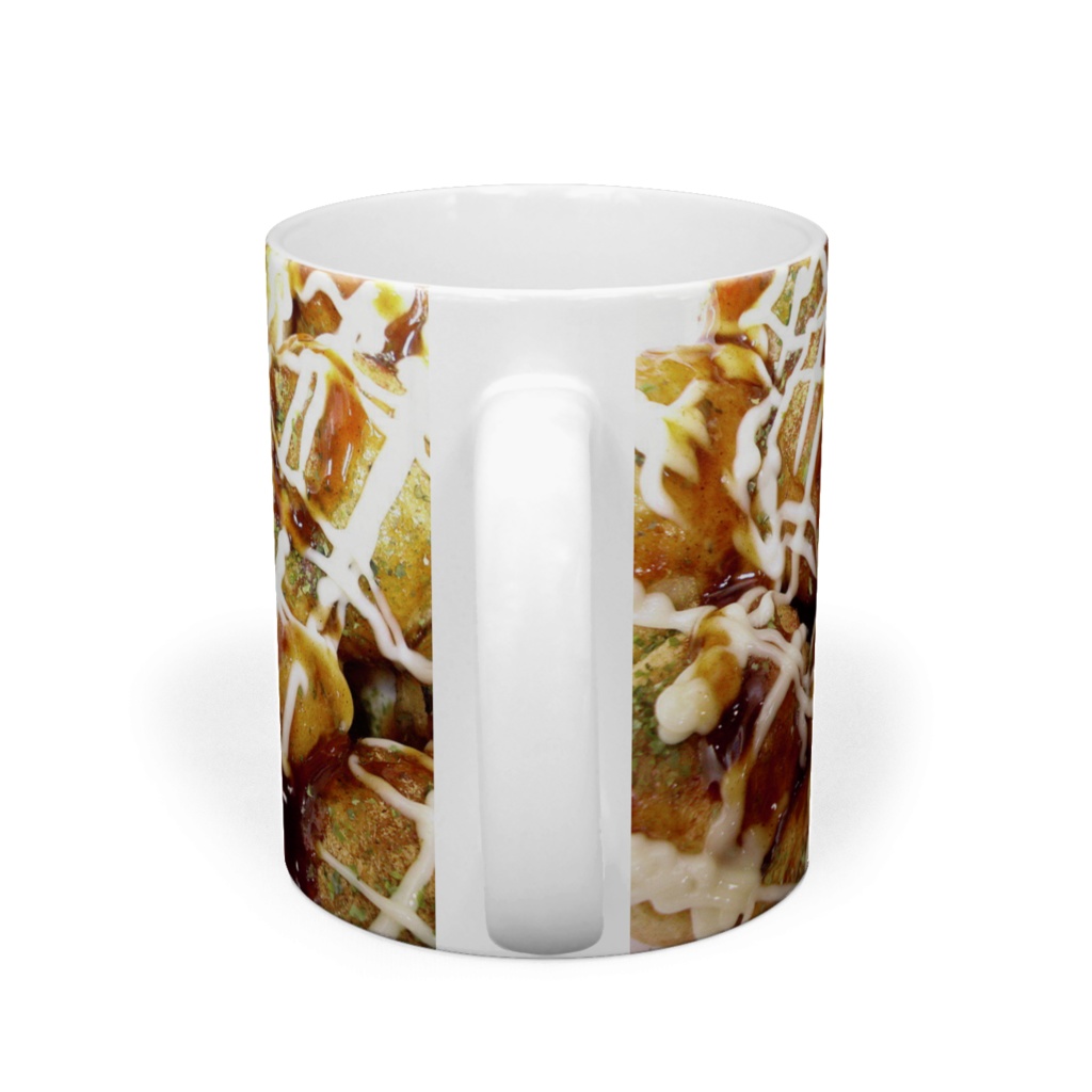 マグカップ じゅうじゅうたこ焼きいっぱい柄