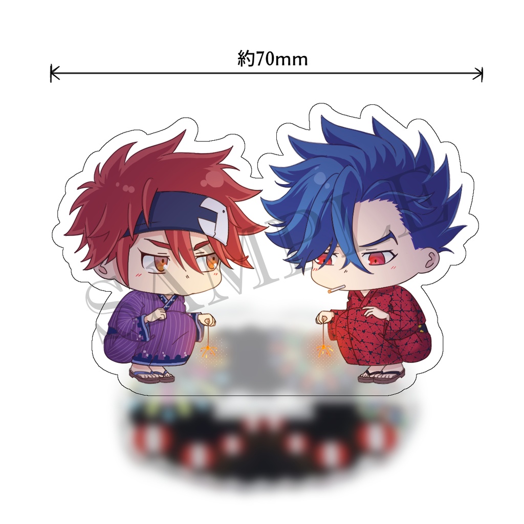 夏祭りアクリルスタンド全3種