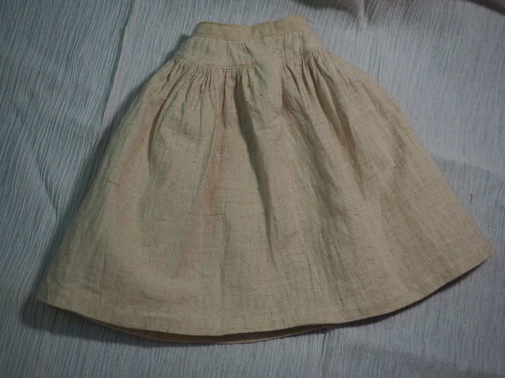 40㎝ドール対応 ふだんぎ 桜色