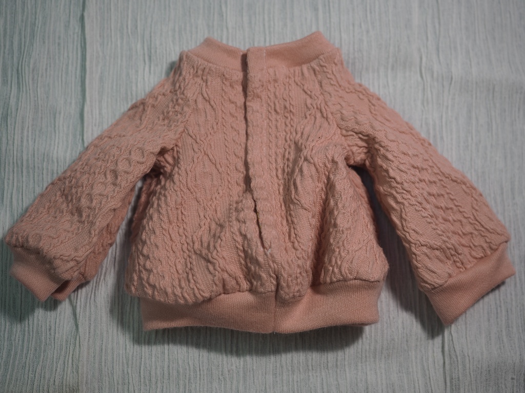 40㎝ドール対応 ふだんぎ 桜色