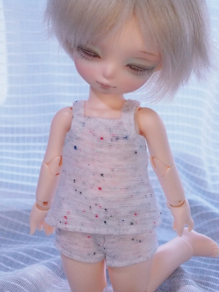 dearmine DP対応 キャミ&パンツ 白