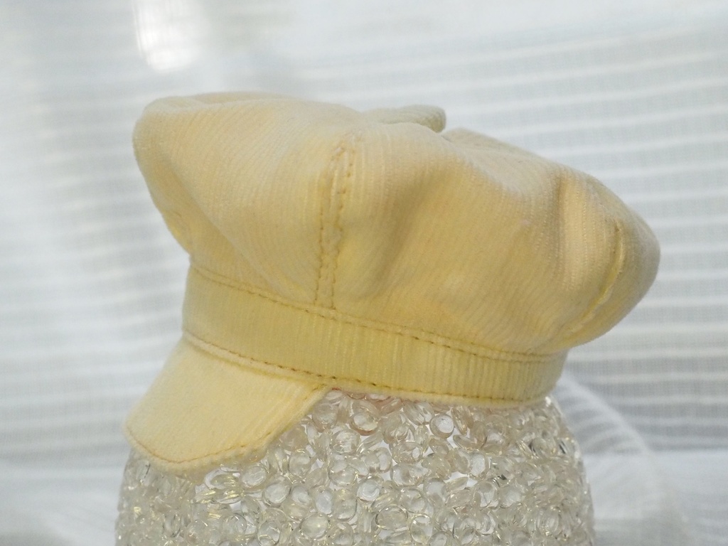 6-7インチ 頭囲約19㎝ 幼SD DP キャスケット オフホワイト