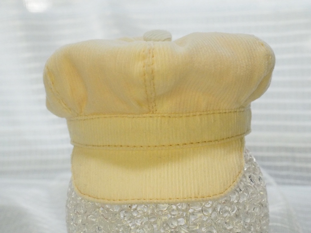 6-7インチ 頭囲約19㎝ 幼SD DP キャスケット オフホワイト