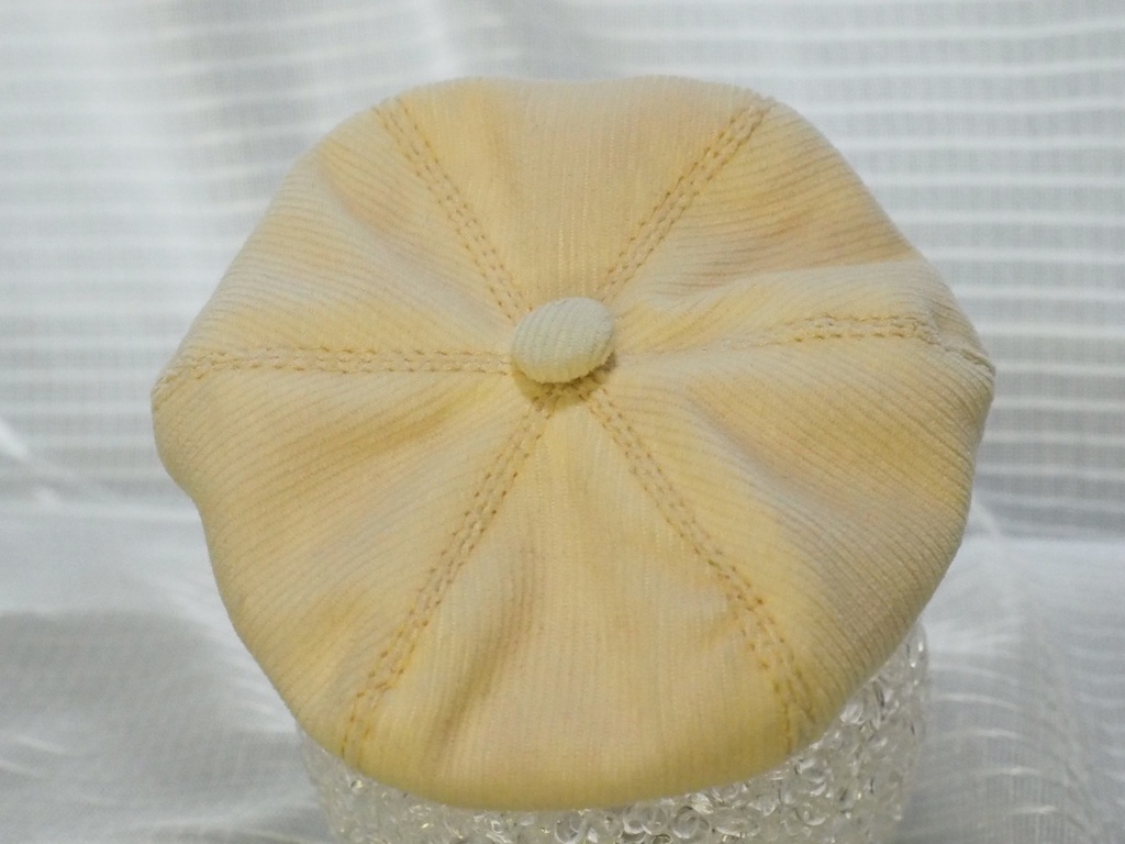 6-7インチ 頭囲約19㎝ 幼SD DP キャスケット オフホワイト