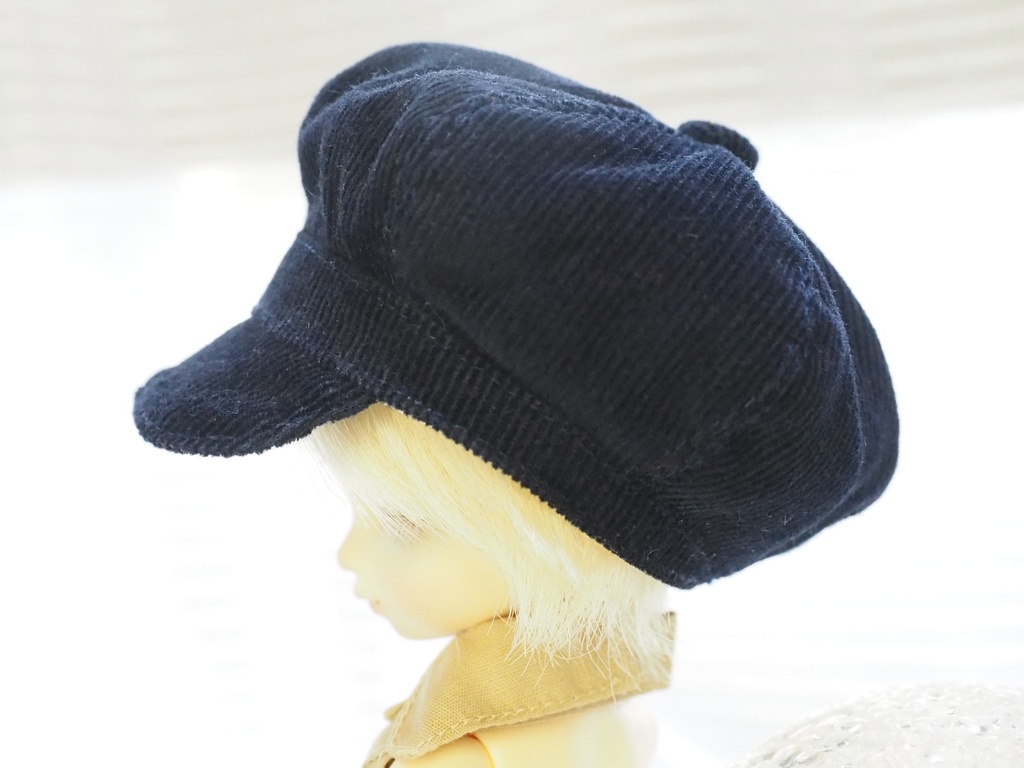 6-7インチ 頭囲約19㎝ 幼SD DP キャスケット 濃紺