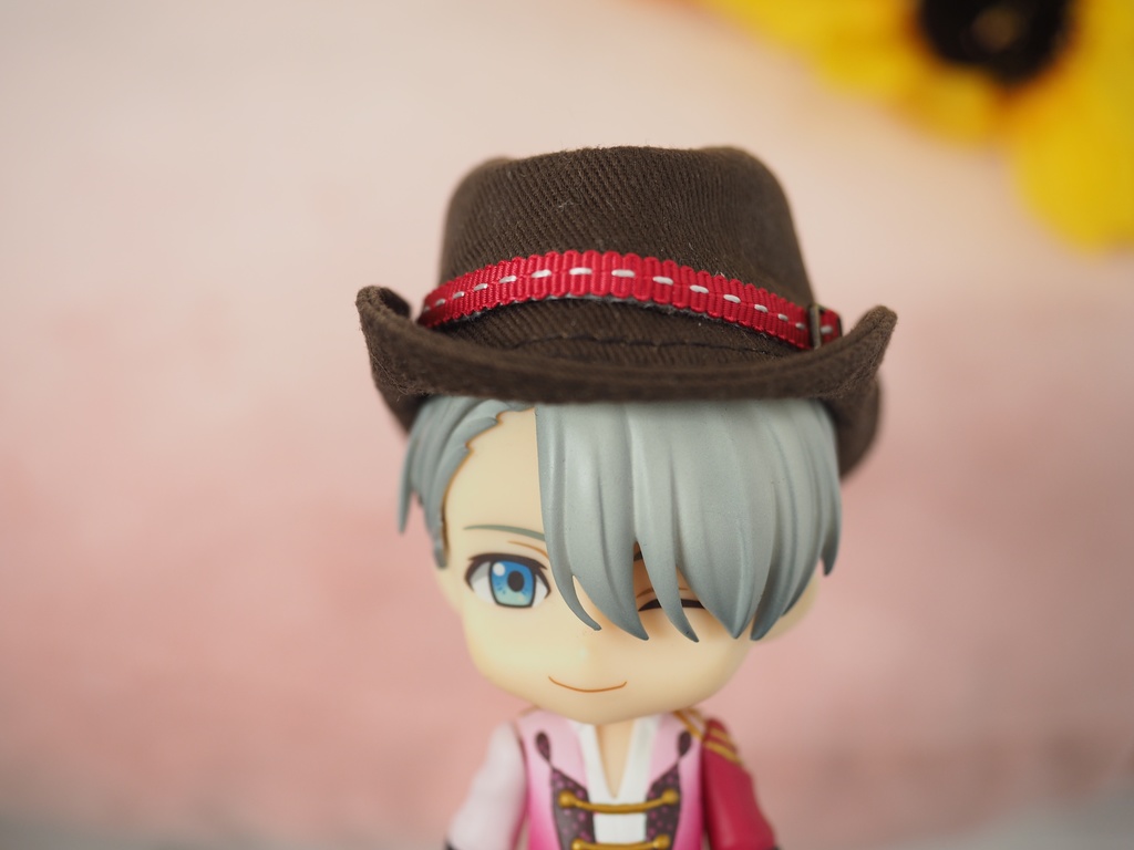 ねんどろいど imda1.7 頭囲約15センチ 中折れ帽子茶色