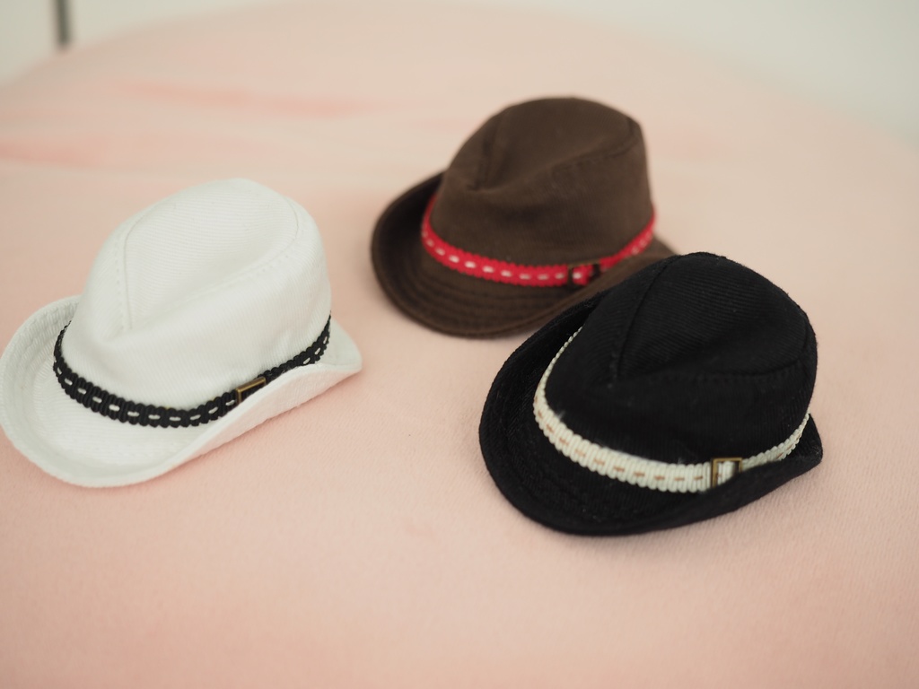 ねんどろいど imda1.7 頭囲約15センチ 中折れ帽子茶色