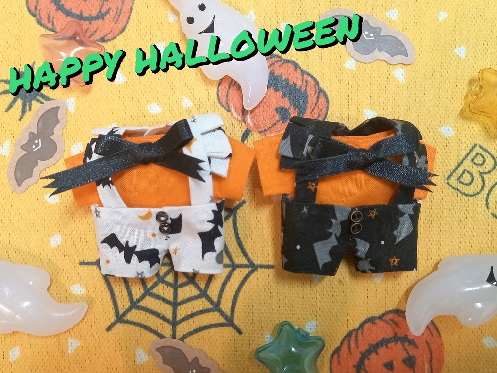 Halloween フリルサロペットset