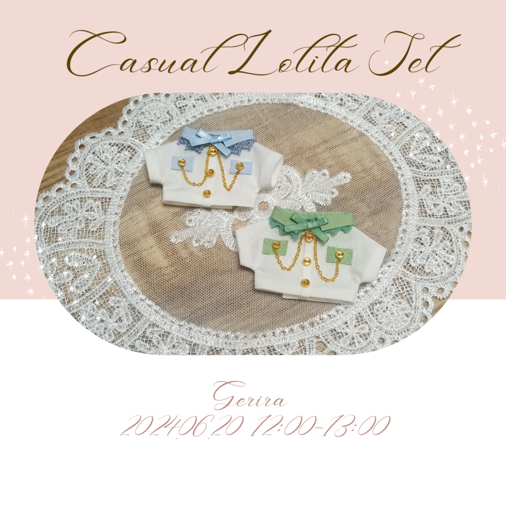 Casual Lolita Set(White ver.)