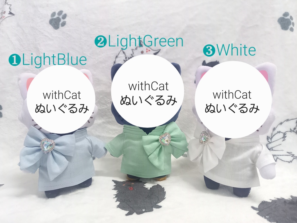 « 6/12(木)20:30~カートOPEN »【withCat用】BigRibbonBlouse