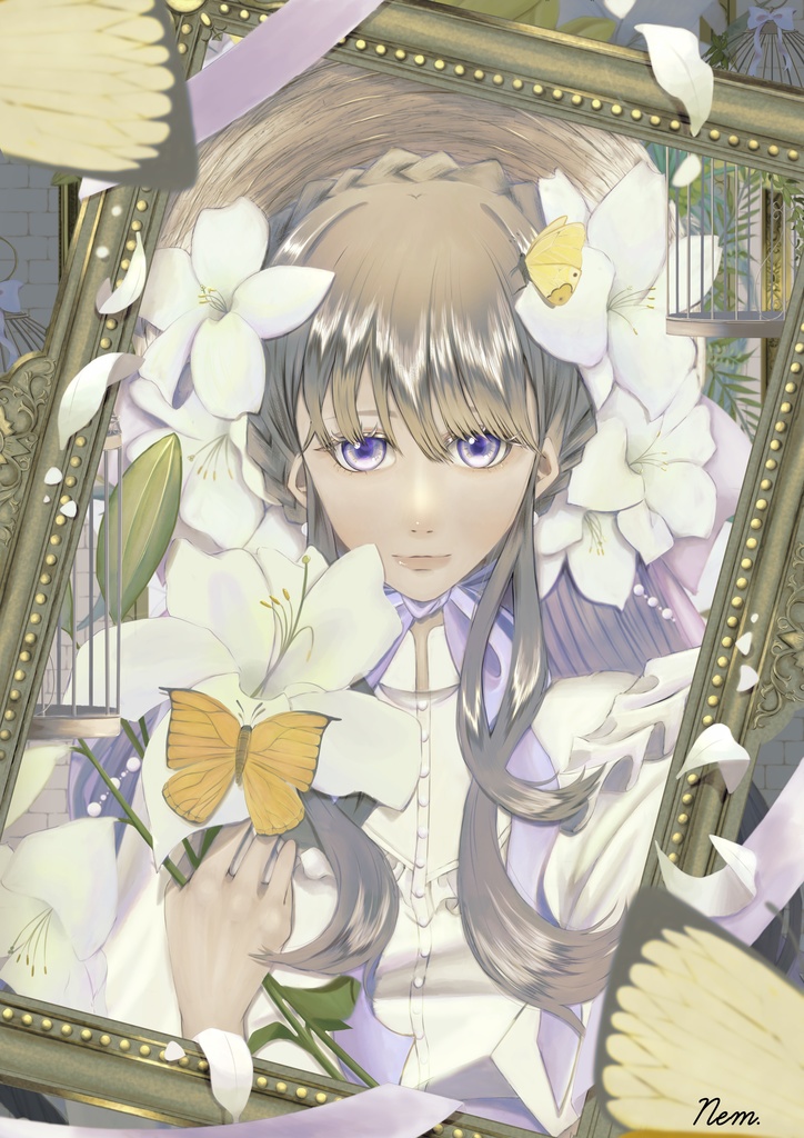 「胡蝶の夢」ポストカード