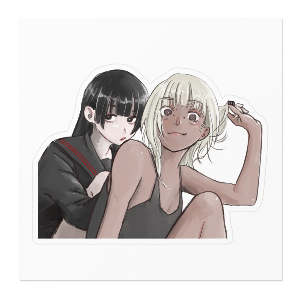 お風呂場のふたり