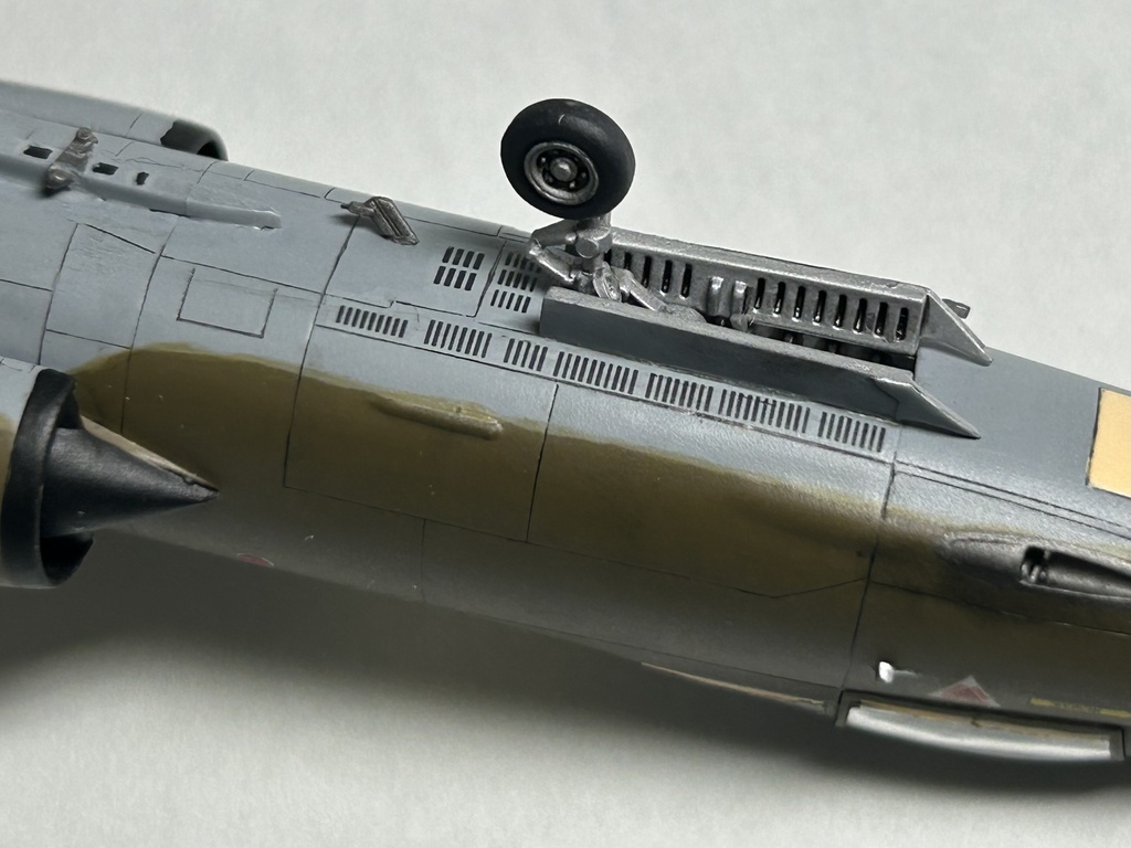72001 ハセガワ 1/72 F-104 スターファイター用 機関砲ガンスリット部 自作デカール 二枚セット
