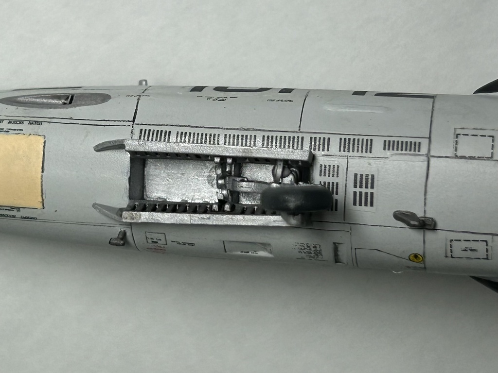 72001 ハセガワ 1/72 F-104 スターファイター用 機関砲ガンスリット部 自作デカール 二枚セット