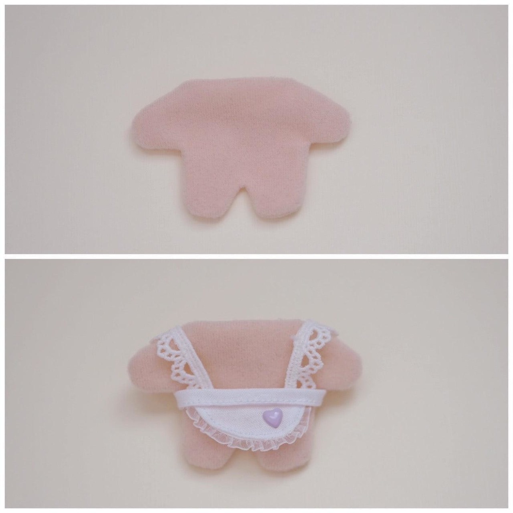 ぬい服 ボディスーツ+エプロン