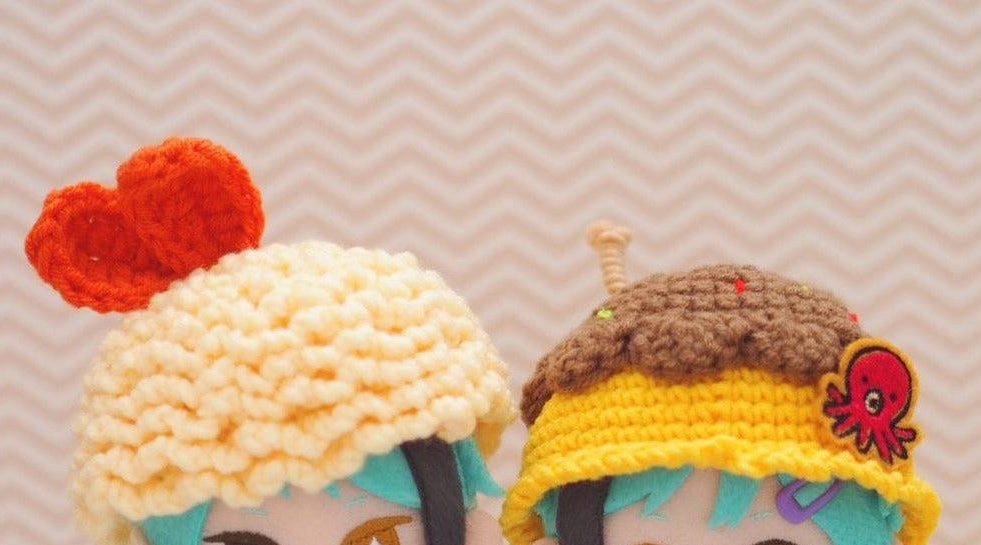 ぬい服 天ぷら たこ焼き 帽子