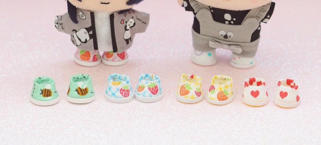 ぬい用 靴 10-11cm ぬい 7色