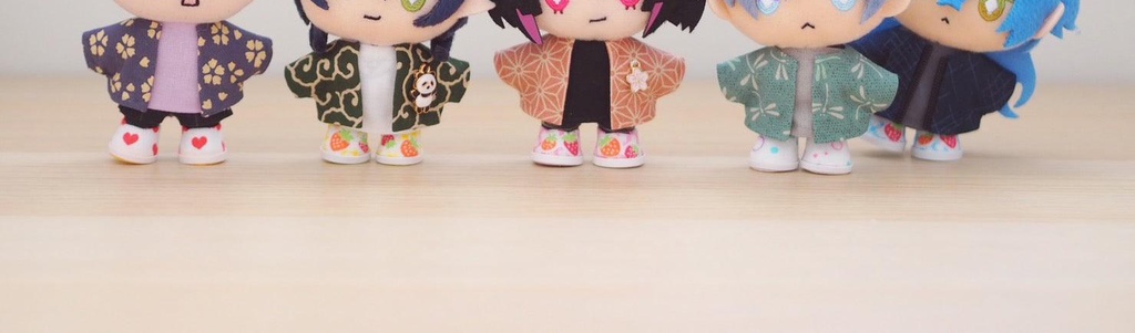 ぬい用 靴 10-11cm ぬい 7色