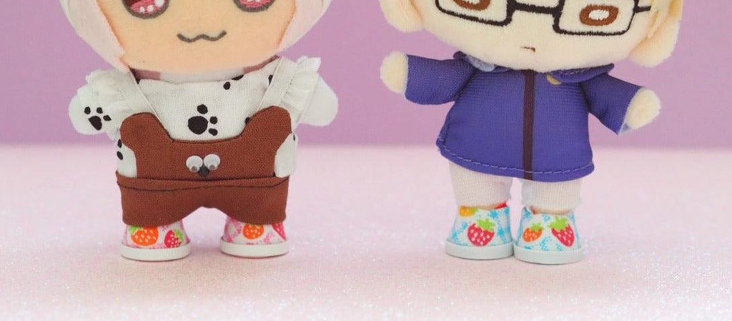 ぬい用 靴 10-11cm ぬい 7色