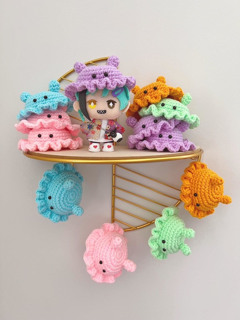 ぬい服  タコ帽子