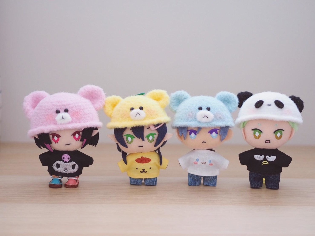 ぬいぐるみ用 クマ帽子