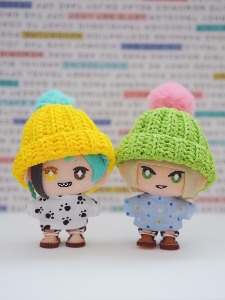ぬいぐるみ用ビーニー帽